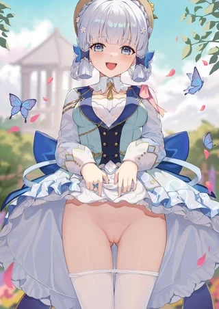 (Ayaka) is so adorable, she makes my heart orgasm