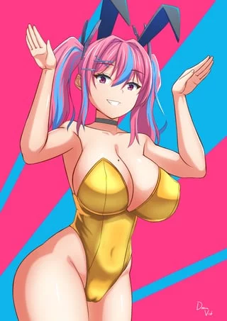 Bremerton wearing a bunny Suit