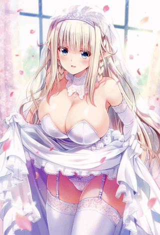 Wedding Pantsu Teasing (Suzui Narumi) [Original]