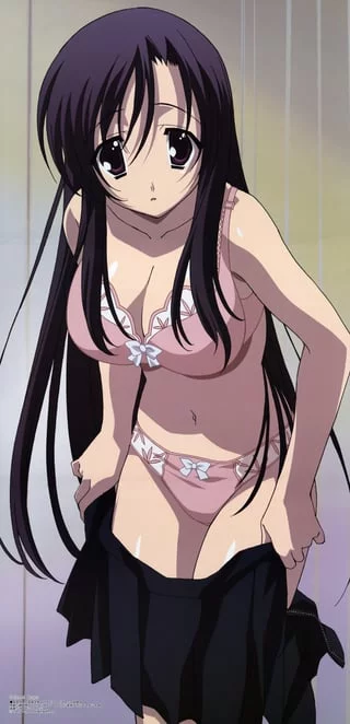 What would be your first instinct upon catching Kotonoha getting changed? [School Days]