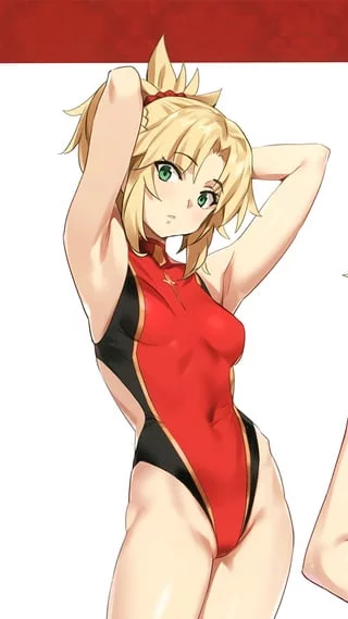 sexy swimsuit mordred by YD (Fate/Grand Order)
