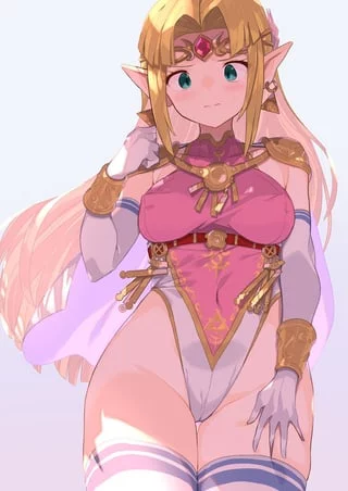 Princess Zelda - as requested by Hilda, a leotard for the Princess of Hyrule (spring2013) [The legend of Zelda A link between worlds]