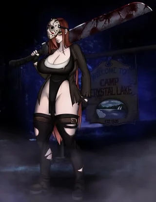 Jason Vorhees Gender Bender oohh sheaaa (Waifuholic) [Friday the 13th]