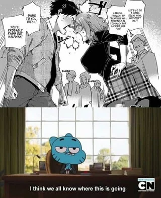 We all know where this is going, to the sauce