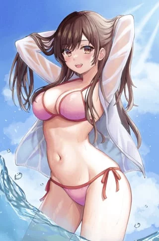 Chizuru Mizuhara In Her Bikini (Rent A Girlfriend)