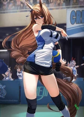 Volleyball Match [Uma Musume]