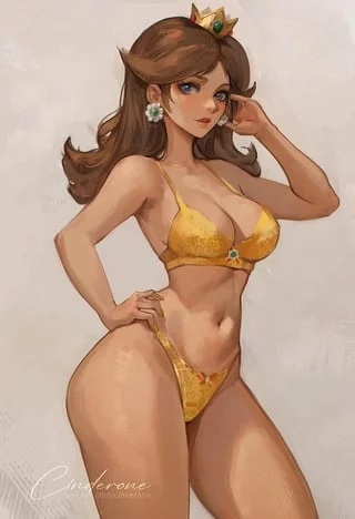 Princess Daisy (@_cinderone)[Super Mario Bros.]