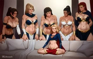 Supergirl "Meets" The Amazons