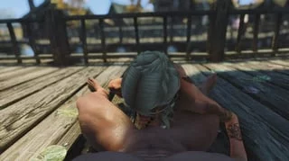 POV: Fiona meets the cute new guard in Riften (CatDad3D) [Skyrim]