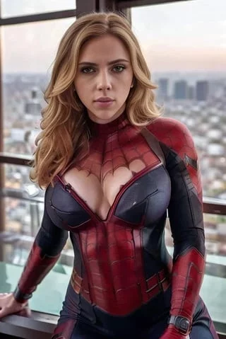 Scar Jo in Spiderverse
