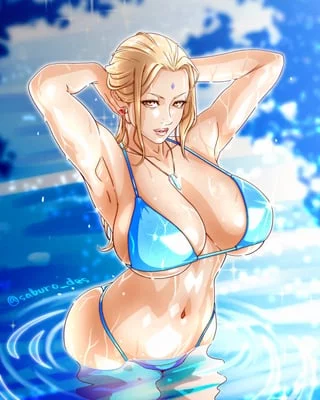 Breathtaking Tsunade (Artist : saburo des)