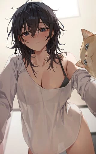 Ishimi & her Cat