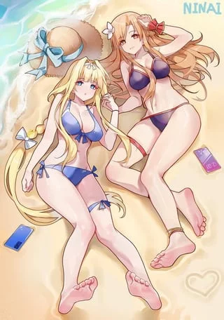 Alice & Asuna [Sword Art Online]
