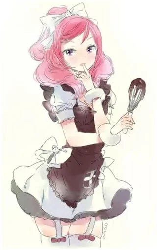 "Hey, I'm your new maid you hired" (I want to be your new, loyal maid)