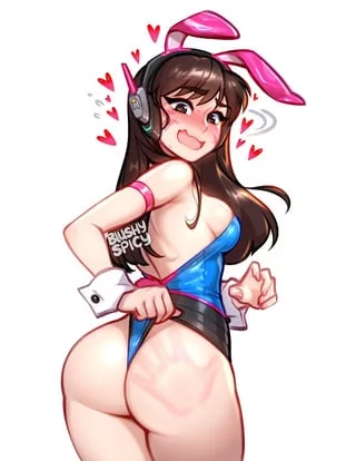 D.VA got smacked (BlushySpicy) [Overwatch]