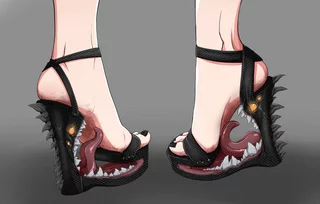 Mimic Heels. Art for my Friend