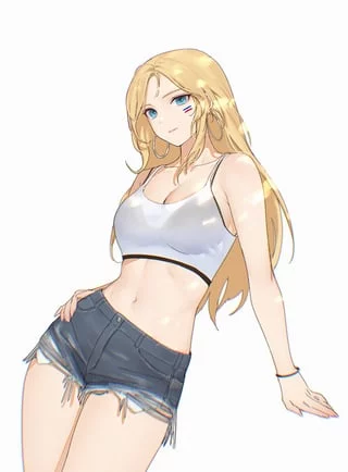 Denim Short Shorts