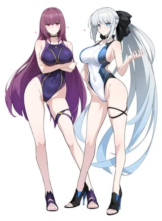 Scathach and Morgan [FGO]