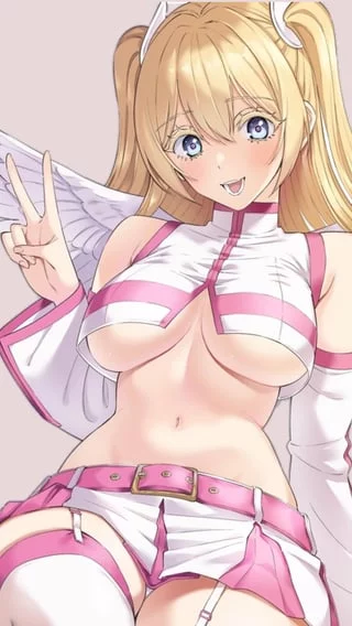 ririsa looks damn hot [2.5 Dimensional Seduction]