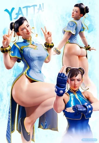 Chun-Li - "YATTA!" (MikaDawn3D) [Street Fighter]