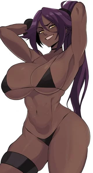Yoruichi Shihouin In Her Bikini