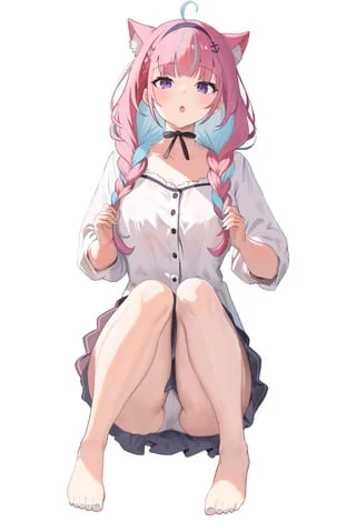 Minato Aqua’s Cute Feet (Hopetiteve)