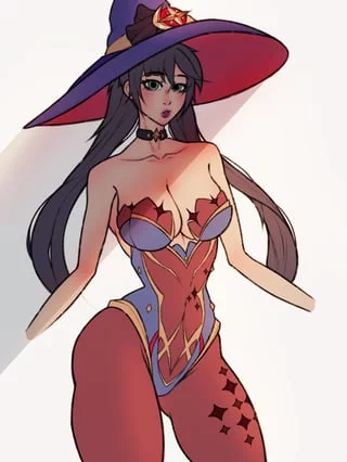 Mommy Mona from Genshin Impact