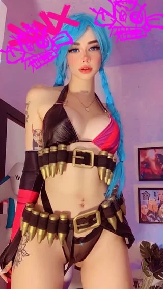 Jinx`s Brand New See-through Panties [League of Legends] by (Zackycha11)
