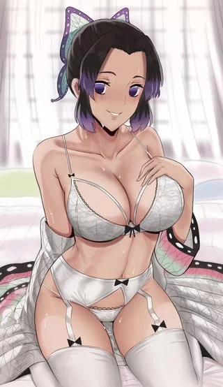 (Kocho Shinobu) is one of the hottest sluts in anime