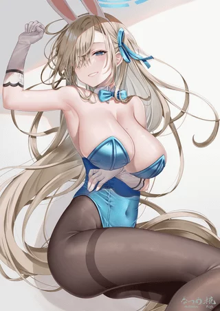 Asuna jaw-dropping (なつめ糀) [Blue Archive]