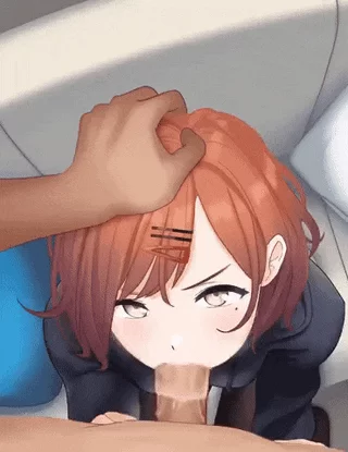 mmmh~ f-fuck, your cock’s so thick…~