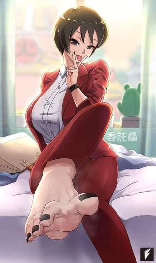 Put your tongue between my toes like this