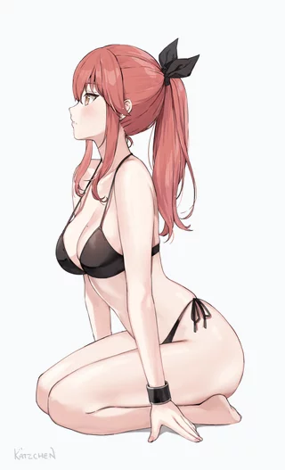 ponytail & bikini [original]