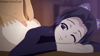 Shinobu relaxing