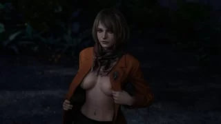 Ashley - "Distraction Tactics" (Mokujin Hornywood) [Resident Evil]