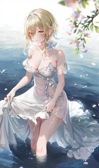 White Dress Lumine