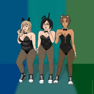 3 Bunny Girls [Original]