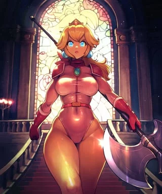 Couldn't take my eyes off Peach in the new (Mario Bros.) Movie.
