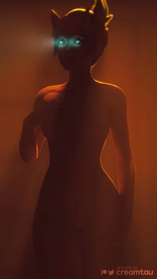 Kiriko silhouette (creamtau)