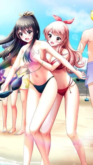 Quick! Before anyone looks over, grab your top!