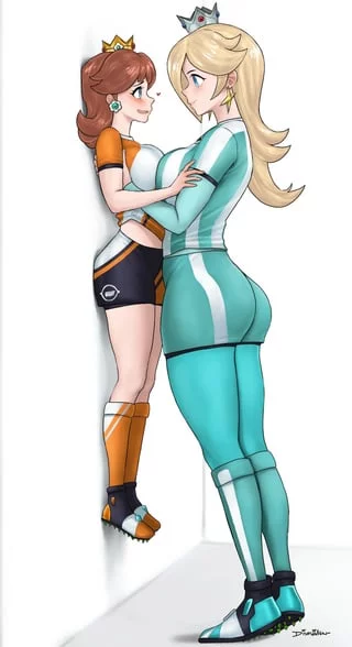 O-oh god... I-i never realized how tall you were m-ma'am~ (I wanna be your younger, shorter, friend~)