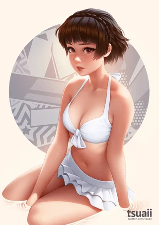 Been wanting to fuck (Makoto) since I first played P5, I love how horny those devs are
