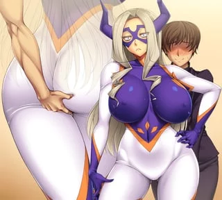 Couldn't resist groping (Mt. Lady)'s thick curvy slutty body