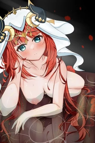 Nilou is waiting
