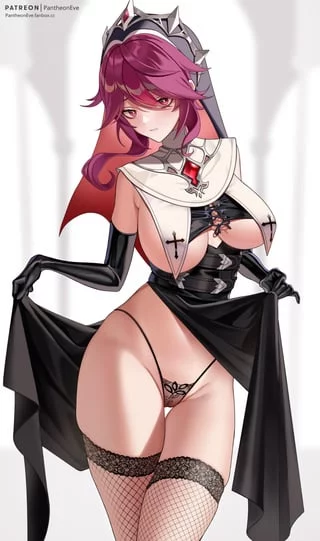 Rosaria showing off