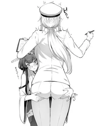 Hmm.. Nice and firm! You should wear these kinda tight pants often~