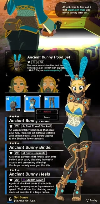 Oh wow, you were right there is treasure here! Wait what is this. H-huh why can't I- (I want to be tricked into finding this treasure because my friend desperately wanted to use me)