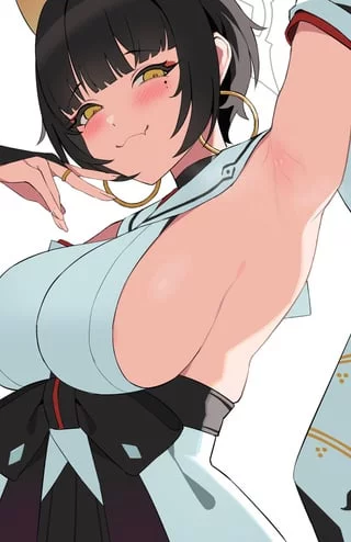 Niya armpits (blue archive)