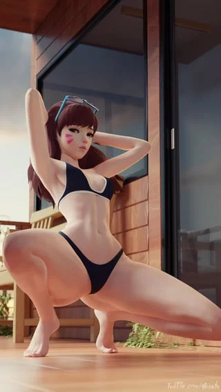 Been jerking to (D.va) for years and it's always felt so fucking good. Don't think there's a character I've came to more than this fucking stunning cutie