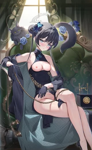 Qipao is so good (kisaki) [Blue Archive]